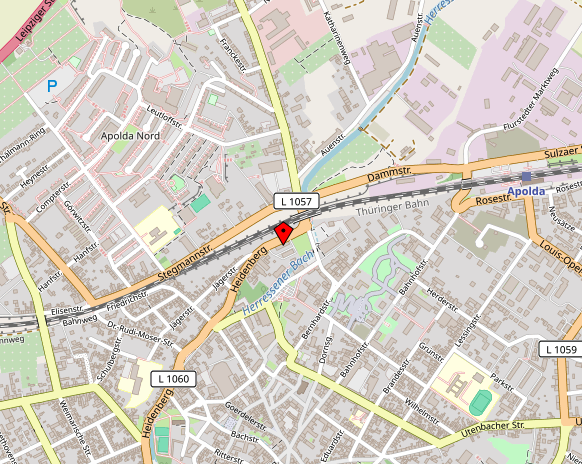 Grafik: OpenStreetMap Kartenausschnit